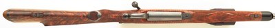 Bolliger / Mountain Riflery Signature Series .220 Swift, pre-64 Model 70, rust blue, Blackburn, 5+1, AAA English, Swarovski, 13.75 LOP, new, layaway - Image 4 of 14