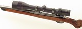 Bolliger / Mountain Riflery Signature Series .220 Swift, pre-64 Model 70, rust blue, Blackburn, 5+1, AAA English, Swarovski, 13.75 LOP, new, layaway - Image 3 of 14