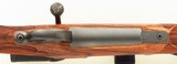 Bolliger / Mountain Riflery Signature Series 6.5x284 Norma, Mauser 98, 24-inch, rust blue, AAA English, Swarovski, .40 MOA targets, ammo, 99%, layaway - Image 7 of 15