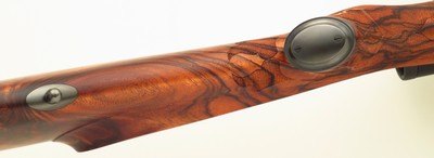 Bolliger / Mountain Riflery Signature Series 6.5x284 Norma, Mauser 98, 24-inch, rust blue, AAA English, Swarovski, .40 MOA targets, ammo, 99%, layaway - Image 10 of 15