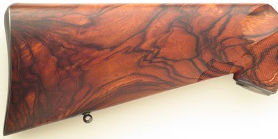 Bolliger / Mountain Riflery Signature Series 6.5x284 Norma, Mauser 98, 24-inch, rust blue, AAA English, Swarovski, .40 MOA targets, ammo, 99%, layaway - Image 8 of 15