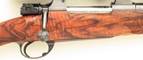 Bolliger / Mountain Riflery Signature Series 6.5x284 Norma, Mauser 98, 24-inch, rust blue, AAA English, Swarovski, .40 MOA targets, ammo, 99%, layaway - Image 5 of 15