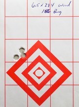 Bolliger / Mountain Riflery Signature Series 6.5x284 Norma, Mauser 98, 24-inch, rust blue, AAA English, Swarovski, .40 MOA targets, ammo, 99%, layaway - Image 14 of 15