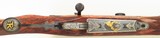 Bolliger / Mountain Riflery Best Grade .25-06 Remington, Winchester 70 CRF, AAA English, Dubber engraving, Swarovski, cased, ammo, 99%, layaway - Image 8 of 15