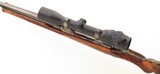 Bolliger / Mountain Riflery Best Grade .25-06 Remington, Winchester 70 CRF, AAA English, Dubber engraving, Swarovski, cased, ammo, 99%, layaway - Image 4 of 15