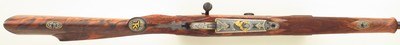 Bolliger / Mountain Riflery Best Grade .25-06 Remington, Winchester 70 CRF, AAA English, Dubber engraving, Swarovski, cased, ammo, 99%, layaway - Image 5 of 15