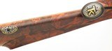 Bolliger / Mountain Riflery Best Grade .338 Rem. Ultra Mag, Winchester 70 CRF, Dubber engraving, AAA English, Swarovski, cased, ammo, 98%, layaway - Image 14 of 15