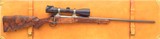 Bolliger / Mountain Riflery Best Grade .338 Rem. Ultra Mag, Winchester 70 CRF, Dubber engraving, AAA English, Swarovski, cased, ammo, 98%, layaway - Image 1 of 15
