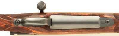 Bolliger / Mountain Riflery Signature Series .280 Remington, pre-64 Model 70, rust blue, AAA English, Blackburn, sights, Swarovski, ammo, 99%, layaway - Image 7 of 15