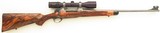 Bolliger / Mountain Riflery Signature Series .280 Remington, pre-64 Model 70, rust blue, AAA English, Blackburn, sights, Swarovski, ammo, 99%, layaway - Image 1 of 15