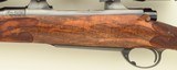 Bolliger / Mountain Riflery Signature Series .280 Remington, pre-64 Model 70, rust blue, AAA English, Blackburn, sights, Swarovski, ammo, 99%, layaway - Image 6 of 15