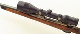Bolliger / Mountain Riflery Best Grade .280 Remington, Winchester 70 CRF, Blackburn, AAA English, Dubber game scene, Swarovski, ammo, 95%, layaway - Image 3 of 15