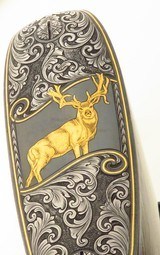 Bolliger / Mountain Riflery Best Grade .280 Remington, Winchester 70 CRF, Blackburn, AAA English, Dubber game scene, Swarovski, ammo, 95%, layaway - Image 12 of 15