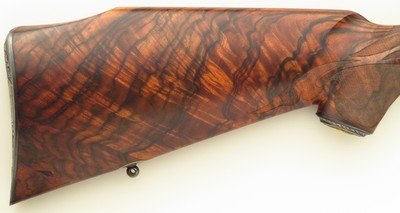 Bolliger / Mountain Riflery Best Grade .280 Remington, Winchester 70 CRF, Blackburn, AAA English, Dubber game scene, Swarovski, ammo, 95%, layaway - Image 9 of 15