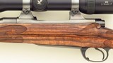 Bolliger / Mountain Riflery Signature Series 7mm WSM, Winchester 70 CRF, 24-inch, rust blue, jeweled, AAA English, Swarovski, ammo, 99%, layaway - Image 6 of 15