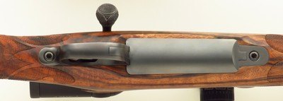 Bolliger / Mountain Riflery Signature Series 7mm WSM, Winchester 70 CRF, 24-inch, rust blue, jeweled, AAA English, Swarovski, ammo, 99%, layaway - Image 7 of 15