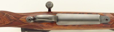 Bolliger / Mountain Riflery Signature Series 7mm STW, pre-64 Model 70, 26-inch, Blackburn, rust blue, AAA English, Swarovski, ammo, 98%, layaway - Image 7 of 15