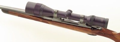 Bolliger / Mountain Riflery Signature Series 7mm STW, pre-64 Model 70, 26-inch, Blackburn, rust blue, AAA English, Swarovski, ammo, 98%, layaway - Image 3 of 15