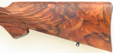 Bolliger / Mountain Riflery Signature Series 7mm STW, pre-64 Model 70, 26-inch, Blackburn, rust blue, AAA English, Swarovski, ammo, 98%, layaway - Image 9 of 15
