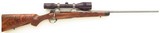 Bolliger / Mountain Riflery Signature Series 7mm STW, pre-64 Model 70, 26-inch, Blackburn, rust blue, AAA English, Swarovski, ammo, 98%, layaway - Image 1 of 15