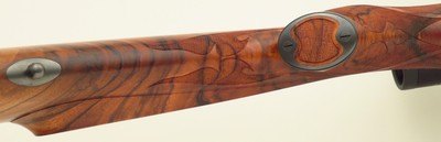 Bolliger / Mountain Riflery Signature Series .28 Nosler, Winchester 70 CRF, 26-inch fluted, brake, AAA English, Swarovski, .50 MOA, ammo, 98%, layaway - Image 10 of 15