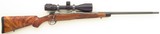 Bolliger / Mountain Riflery Signature Series .28 Nosler, Winchester 70 CRF, 26-inch fluted, brake, AAA English, Swarovski, .50 MOA, ammo, 98%, layaway - Image 1 of 15