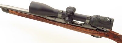 Bolliger / Mountain Riflery Signature Series .300 Winchester Magnum, pre-64 Model 70, 25-inch, AAA English, Canjar, Swarovski, ammo, 99%, layaway - Image 3 of 15