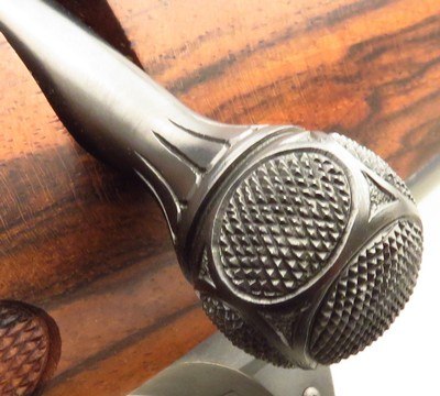 Bolliger / Mountain Riflery Signature Series .325 WSM, Winchester 70 CRF, rust blue, superb AAA English, skeleton, Swarovski, ammo, 99%, layaway - Image 12 of 15
