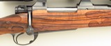 Bolliger / Mountain Riflery Signature Series .325 WSM, Winchester 70 CRF, rust blue, superb AAA English, skeleton, Swarovski, ammo, 99%, layaway - Image 5 of 15