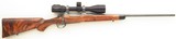 Bolliger / Mountain Riflery Signature Series .325 WSM, Winchester 70 CRF, rust blue, superb AAA English, skeleton, Swarovski, ammo, 99%, layaway - Image 1 of 15