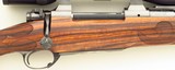 Bolliger / Mountain Riflery Crown Grade .340 Weatherby, Winchester CRF, 24-inch, quarter rib, AAA English, Tomlin engraving, Swarovski, 98%, layaway - Image 5 of 14