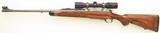 Bolliger / Mountain Riflery Crown Grade .340 Weatherby, Winchester CRF, 24-inch, quarter rib, AAA English, Tomlin engraving, Swarovski, 98%, layaway - Image 2 of 14