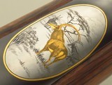 Bolliger / Mountain Riflery Crown Grade .340 Weatherby, Winchester CRF, 24-inch, quarter rib, AAA English, Tomlin engraving, Swarovski, 98%, layaway - Image 8 of 14