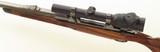 Bolliger / Mountain Riflery Crown Grade .450 Ackley Magnum, Winchester CRF, quarter rib, 4+1, AAA English, Lisa Tomlin game scene, optic, 97%, layaway - Image 3 of 15