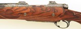 Bolliger / Mountain Riflery Best Grade .375 H&H Magnum, pre-64 70, octagon, rib, extended tangs, AAA English, Dubber engraving, Huey, 99%, layaway - Image 8 of 15