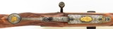 Bolliger / Mountain Riflery Best Grade .375 H&H Magnum, pre-64 70, octagon, rib, extended tangs, AAA English, Dubber engraving, Huey, 99%, layaway - Image 10 of 15
