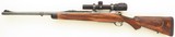 Bolliger / Mountain Riflery Signature Series .450 Rigby Magnum, Winchester 70 CRF, brake, quarter rib, AA English, Swarovski, ammo, targets, layaway - Image 2 of 15