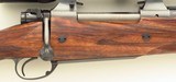 Bolliger / Mountain Riflery Signature Series .450 Rigby Magnum, Winchester 70 CRF, brake, quarter rib, AA English, Swarovski, ammo, targets, layaway - Image 5 of 15