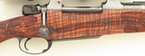 Bolliger / Mountain Riflery Signature Series .500 Jeffery, Mauser 98 square bridge, quarter rib, drop box, AAA English, Swarovski, ammo, 99%, layaway - Image 5 of 15