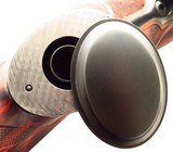 Bolliger / Mountain Riflery Signature Series .500 Jeffery, Mauser 98 square bridge, quarter rib, drop box, AAA English, Swarovski, ammo, 99%, layaway - Image 15 of 15