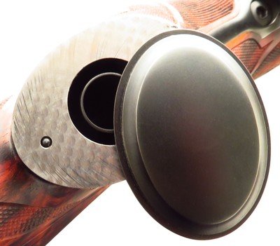 Bolliger / Mountain Riflery Signature Series .500 Jeffery, Mauser 98 square bridge, quarter rib, drop box, AAA English, Swarovski, ammo, 99%, layaway - Image 15 of 15