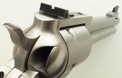 Freedom Arms Premier Grade Model 83 .454 Casull, 6-inch, Mag-Na-Port, tuned, overtravel, carbide dies, brass, box, 99%, layaway - Image 6 of 9