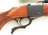 Ruger No. 1 .218 Bee, 1996, outstanding bore, tuned trigger, Leupold, dies, 98 percent, layaway - Image 5 of 11