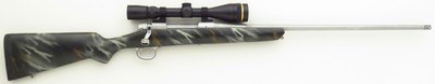 Rifles Inc. Strata .300 Winchester Magnum, 2007, stainless, 23-inch, brake, Leupold 4.5-14x, 6.3 pounds, outstanding bore, papers, layaway - Image 1 of 11