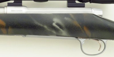 Rifles Inc. Strata .300 Winchester Magnum, 2007, stainless, 23-inch, brake, Leupold 4.5-14x, 6.3 pounds, outstanding bore, papers, layaway - Image 6 of 11