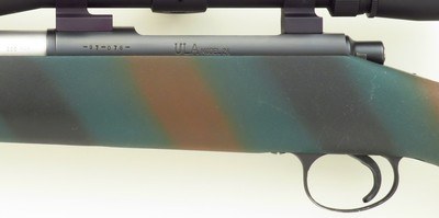 Ultra Light Arms Model 24 .280 Ackley Improved, 1997, 6.4 pounds, Leupold 4.5-14x, outstanding bore, 95%, layaway - Image 6 of 9