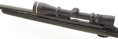 Jarrett Switch Barrel .300 Jarrett & .338 Jarrett, 1995, one owner, 26 inches, brake, cap, Leupold, great bores, extras, papers, layaway - Image 4 of 12