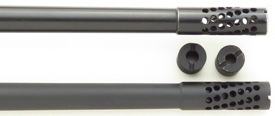 Jarrett Switch Barrel .300 Jarrett & .338 Jarrett, 1995, one owner, 26 inches, brake, cap, Leupold, great bores, extras, papers, layaway - Image 9 of 12