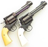 Bowen pair in .475 Linebaugh Magnum & .500 Linebaugh magnum, 5.5-inch banded, Bisley, Micarta, outstanding conditions, layaway