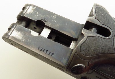 Merkel 47E 20 gauge, 1990, 27-inch IC/M, ejectors, scalloped boxlock, great bores, tight, 5.8 pounds, 14.65-inch LOP - Image 15 of 15
